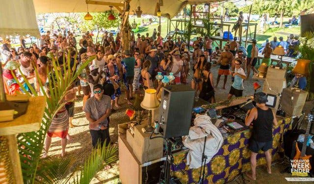 Floating to Happiness at Wolfkop Weekender: Lilo River Flow Music Festival