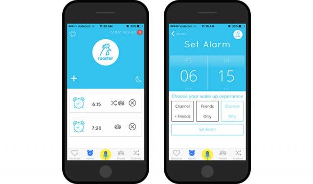 Rooster Mornings Social Alarm App For Android And Ios You can set how you turn off the alarm, from tapping the screen to shaking the phone. rooster mornings social alarm app for